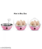 Electric Egg Cooker: Rapid Egg Boiler for Easy-To-Peel, Soft Medium or Hard Boiled Eggs, 7 Egg Capacity, with Auto Shut Off Feature(Multi Color)