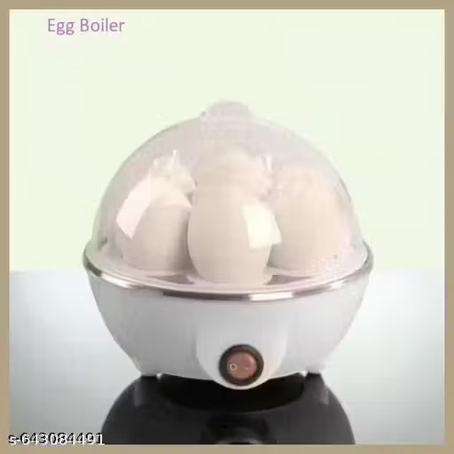 Electric Egg Cooker: Rapid Egg Boiler for Easy-To-Peel, Soft Medium or Hard Boiled Eggs, 7 Egg Capacity, with Auto Shut Off Feature(Multi Color)